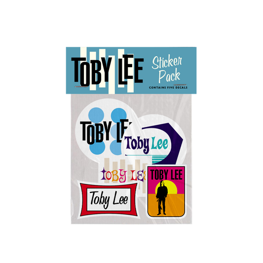 Toby Lee Logos - Sticker Pack